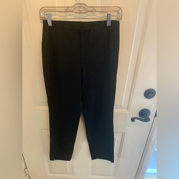 J. Jill Black Ponte Slime Leg Pants size XS - Picture 2 of 4